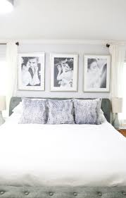 Framing Your Wedding Photos Simply Sabrina Atlanta Blogger Bedroom Wall Decor Above Bed Modern Farmhouse Master Bedroom Master Bedroom Wall Decor