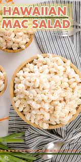 They are soft and chewy on the outside, with a sweet red bean paste filling. How To Make Authentic Hawaiian Macaroni Salad Devour Dinner