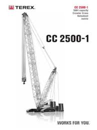 terex cc 2500 1 specifications cranemarket