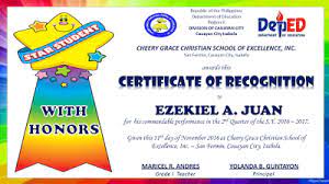 As per deped order no. Deped Academic Excellence Award Certificate Template Yahoo Image Search Result Certificate Of Recognition Template Award Certificates Certificate Templates