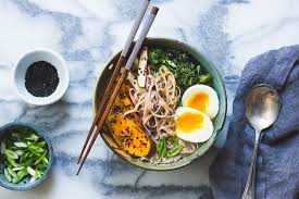 Maybe you would like to learn more about one of these? Vegetarian Miso Ramen With Rice Noodles Roasted Sweet Potatoes Sesame Broccolini The Bojon Gourmet