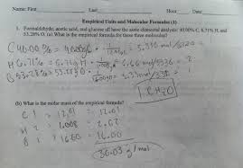 Empirical formula 1) what is the empirical formula of a compound that contains 0.783g of carbon, 0.196g of hydrogen. Mass And Molecular Formula Worksheet Printable Worksheets And Activities For Teachers Parents Tutors And Homeschool Families