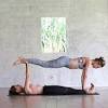 The couple yoga poses listed are intended for beginners, but if you want something a bit more challenging, visit yoganonymous. 3