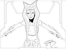 Showing 12 colouring pages related to rebel. Ahsoka Tano Colouring Pages By Ryan Brock All Things Ahsoka