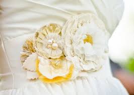 Flower Power Wedding Edition Floral Wedding Sash Floral Bridal Sash Floral Wedding Gown