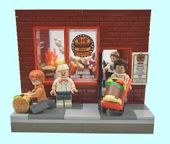 The Biggest Burgers In Town Big Burgers Burger Joints Cool Lego