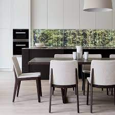 Commercial grade conversion varnish is standard or upgrade to our two part epoxy liquid glass finish for added durability. King Living The Aspen Dining Collection Reflects The Facebook
