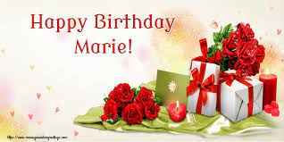We're sure marie will be happy! Happy Birthday Marie Greetings Cards For Birthday For Marie Messageswishesgreetings Com
