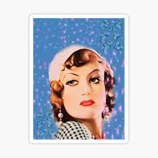 Bertha Evelyn Jaques Stickers for Sale