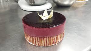 Miroir Aux Fruits Fruit Mousse Miroir Biscuit Joconde Raspberry Jam Genoise Mousse Aux Fruits Pastry Art Mini Cheesecake Culinary