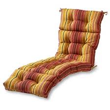It has a cantilevered design featuring tubular steel elements and an ergonomic seat. Kinnabari Stripe Outdoor Chaise Lounge Cushion Kensington Garden Target