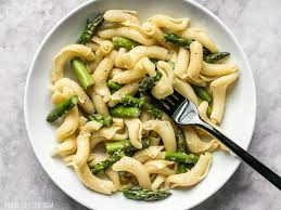 Lemon Garlic Asparagus Pasta Recipe Budget Bytes Recipe Asparagus Pasta Asparagus Pasta Recipes Lemon Garlic Asparagus