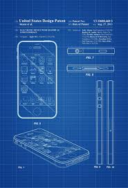 Apple Iphone 4 Patent Patent Print Wall Decor Iphone Patent Vintage Iphone Blueprint Vintage Computer Apple Patent Steve Jobs Patent Patent Prints Apple Iphone 4 Steve Jobs