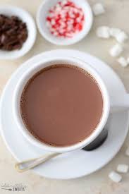 Homemade Hot Chocolate Creamy Homemade Hot Chocolate A Combination Of Cocoa Powder And Chocolate Chips Make This Ho Homemade Hot Chocolate Chocolate Recipes