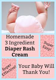 Homemade 3 Ingredient Diaper Rash Cream Your Baby Will Thank You Diaper Rash Cream Diaper Rash Rash Cream