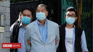 Jimmy lai is on facebook. Jimmy Lai Arrested Hong Kong Tycoon Tells Protesters To Be Careful Bbc News