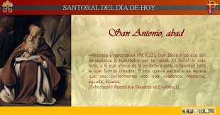 Misioneros De La Palabra Divina Santoral San Antonio Abad San Antonio Abad Santoral Abad