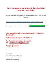 Topic Strategy 1 Which Of The Following Rivals Make The Best Targets For An Course Hero