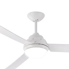 If problems with lights blinking, remove watt govrnor, then wire it direct without governor. Mercator Voltan Ceiling Fan With Light White 50 Universal Fans