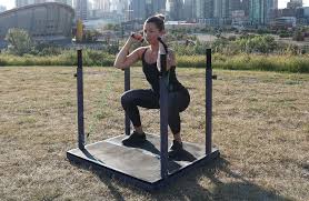 Position it at a level on the same plane as your knee or upper shin. How To Do Squats With Resistance Bands Evolutionvn
