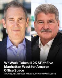 wework has signed a 112,265-square-foot sublease at @brookfieldproperties'  16-story office tower