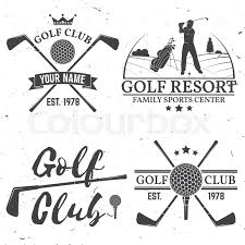 Ships from and sold by whimsical practicality. Set Of Golf Club Concept With Golfer Stock Vector Colourbox