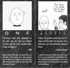 One Punch Man Manga Vol 1 | One punch man manga, One punch man, One punch