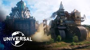 Rivers makes a big statement on immigration, showing how london resists offering. Mortal Engines The City Of London Devours Bavaria For Fuel Youtube