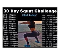 No Glutes No Glory Workout Results Squat Workout 30 Day Squat Challenge