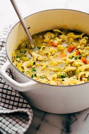 Serve hot with your favorite salad and bread. Flu Fighting Chicken Noodle Soup Recipe Little Spice Jar