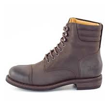 Rokker Urban Racer Boots Dark Brown