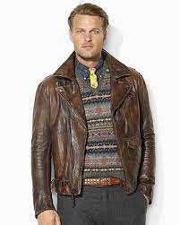 Polo Ralph Lauren Sierra Asymmetrical Leather Jacket Men Coats Jackets Bloomingdale S Leather Jacket Men Leather Jacket Asymmetrical Leather Jacket