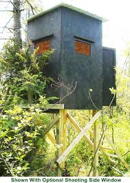 The benefit of building your own deer stand instead of buying one is the cost reduction. Free Box Deer Stand Building Plans