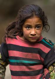 Amit Chand. Turtuk girl.