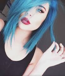 Blue with green hair, sounds crazy? Pin By Graciie On Hair Hair Styles Dye My Hair Blue Hair