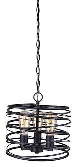Canarm Ryland 3 Light Chain Pendant Matte Black Finish Lightfixtures Lighting Decor Lights Remodeling P 3 Light Pendant Light Chain Pendant Lighting
