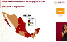 Siete entidades cambiaron de color en el semáforo de riesgo epidémico de méxico. Semaforo De Covid 19 Regresa Y Estos Estados Pasan A Color Naranja El Sol De Mexico Noticias Deportes Gossip Columnas