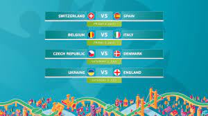 Be the first to hear about future ticket sales by creating a uefa account. Uefa Euro 2020 Quarter Final Ties Confirmed Uefa Euro 2020 Uefa Com