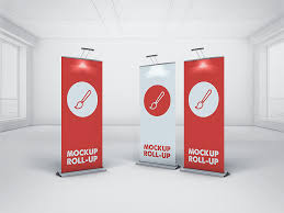 Roll Up Banner Mockup Rollup Banner Design Conference Banners Banner