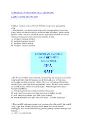 10 full pdfs related to this paper. Doc Kumpulan Latihan Soal Ukg Ipa Smp Docx Nini Willy Academia Edu