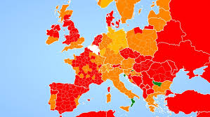 La corse a été placée dimanche en zone rouge de circulation active du virus avec cinq autres départements français, au moment où l'île méditerranéenne connaît une forte poussée de l'épidémie. Voyages A L Etranger Plus Que 4 Regions En Vert En Europe Les Derniers Changements Carte Interactive Le Soir