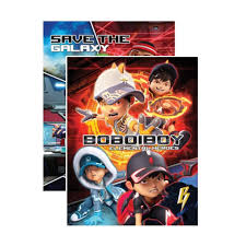 This time around boboiboy goes up against a powerful ancient being called retak'ka, who is after boboiboy's elemental powers. Boboiboy Movie 2 2 In 1 Exercise Book Multicolour Lazada