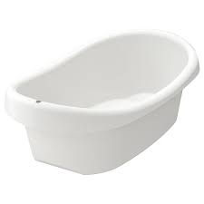 Line the tub or sink with a clean towel. Buy Lattsam Baby Bath White Green Online Uae Ikea