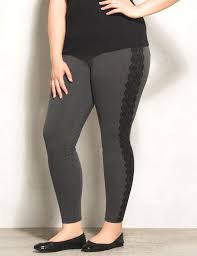 Dressbarn Westport Plus Size Printed Lace Leggings Lace Leggings Plus Size Trending Outfits