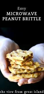 Easy Microwave Peanut Brittle Real Authentic Peanut Brittle In Just Minutes In The Microwave This Ea Microwave Peanut Brittle Peanut Brittle Brittle Recipes