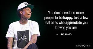 Wiz khalifa is one of the most inspiring rappers, enjoy this collection of wiz khalifa quotes that can help you stay positive in life. Top 25 Quotes By Wiz Khalifa Of 185 A Z Quotes