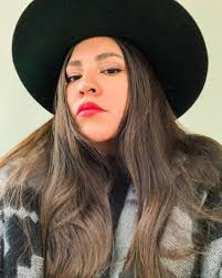 That Auntie glare coming in real strong. Look, she's just all angry. Leave  ancestral sites alone if you can't behave yourself. If you can't accept  that Indigenous People were here, have been