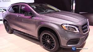 Drivers who need even more space for their cargo can opt for basic. 2018 Mercedes Benz Gla Class Gla 250 4matic Exterior And Interior Walkaround 2018 New York Auto Youtube