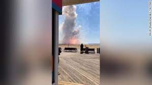 Ocean city fire said that the fireworks was unintentionally detonated as employees were handling them. Q4yby4a36z3ezm