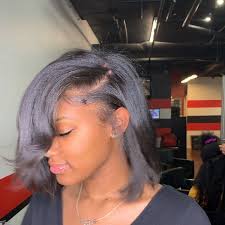 A silk press is based on products as opposed to a process like a silk wrap. Pin On Short Hair